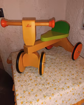 triciclo in legno SEVI 1831