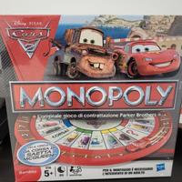 Monopoli Gioco da tavolo Cars 2 Nuovo