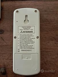 telecomando condizionatori mitsubishi