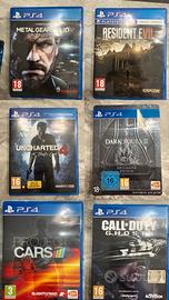 giochi PS4 PlayStation 4 assortiti