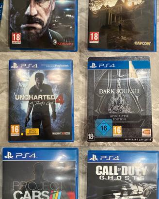 giochi PS4 PlayStation 4 assortiti