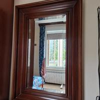 Specchio di legno