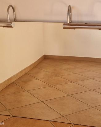 Specchio da bagno con faretti