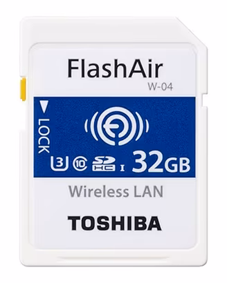 Toshiba FlashAir W-04 32GB Wi-Fi SD Card