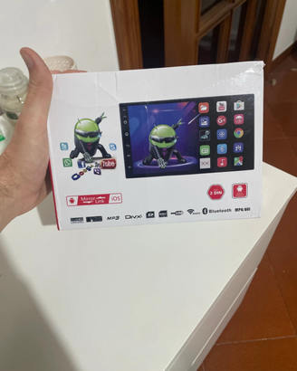 Schermo autoradio universale Carplay/Android Auto