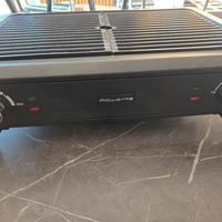 Piastra elettrica della rowenta, carne e altro