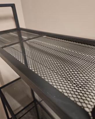 elegante mobile in metallo scaffale