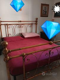 letto in ferro battuto