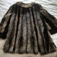 vera pelliccia volpe marrone 