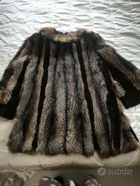 vera pelliccia volpe marrone 