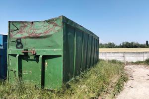 CONTAINER SCARRABILE USATO A CIELO APERTO