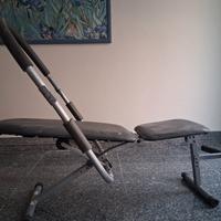 panca per addominali 