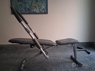 panca per addominali 