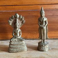 Buddha 2 statue bronzo meditazione yoga