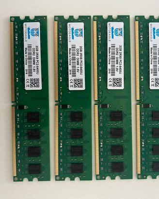 RAM Motoeagle 4x2GB DDR2 800MHz