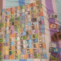 Carte Pokemon lotto di 300pz