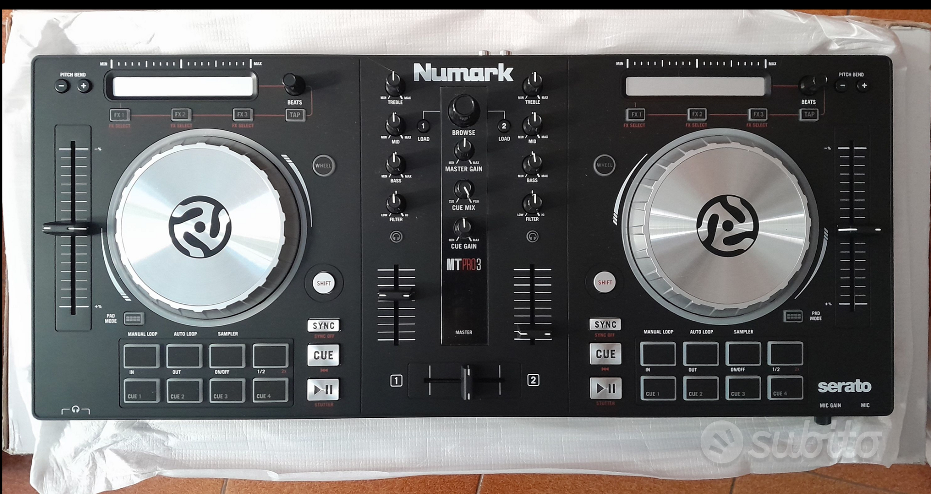 Numark NUMARK MIXTRACK PRO 3 - MAI USATA - Audio/Video In vendita a ...
