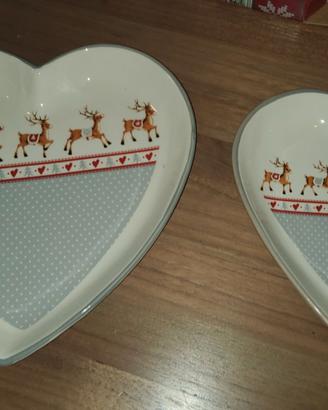 Vassoi in ceramica Natalizi