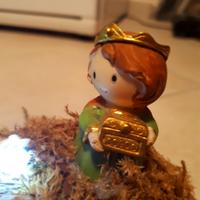 Presepe completo con luci