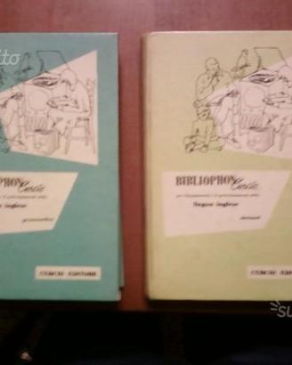 Corso inglese Bibliophon anni 50