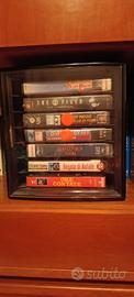 Lotto 14 VHS Film Classici '90 + 2 Box Contenitori