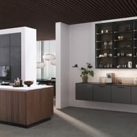 Cucina isola doppia - Top in Quarzo | L 300 cm