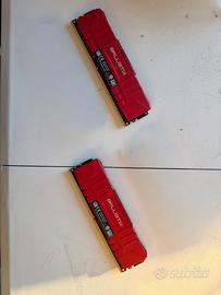 RAM DDR4 16GB (2x8GB) Crucial Ballistix 3200MHz CL