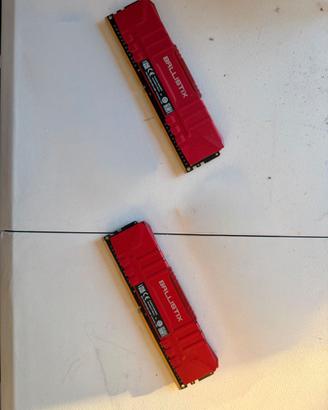RAM DDR4 16GB (2x8GB) Crucial Ballistix 3200MHz CL