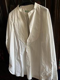 Camicia elegante vintage da uomo con gemelli