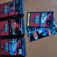 Set completo 3 VHS Videocassette anno 1996 FERRARI
