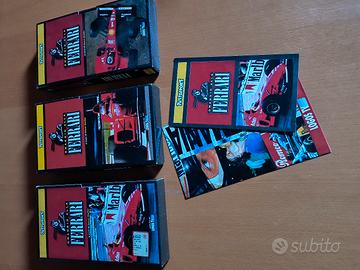 Set completo 3 VHS Videocassette anno 1996 FERRARI