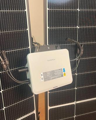 Microinverter con uscita 220 da balcone