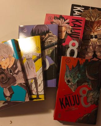 Kaiju No. 8 vol. 1-6