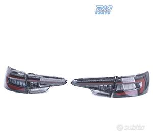 FANALI PER AUDI A4 S4 B9 8W SEDAN 15- LED NERO FUM