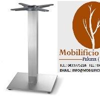Base Tavolo Bar Ristorante in Acciaio Cod4110