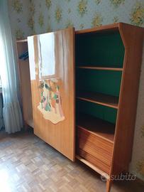 Armadio libreria elegante vintag decorato SVENDITA
