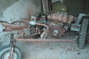 Motofalciatrice Lombardini 7,5cv con documenti