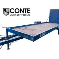 Rimorchio pianale con rampa usato