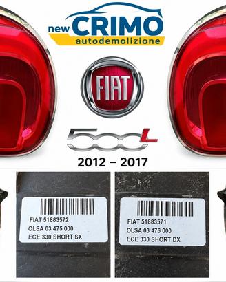 Coppia Fanali Posteriori Fiat 500L 2012-2017 51883