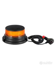 Lampeggiante A LED 12-24V, base magnetica, 18 LED,