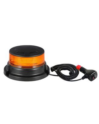 Lampeggiante A LED 12-24V, base magnetica, 18 LED,