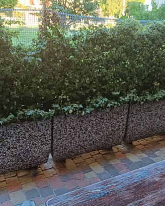 Vasche per giardino in ghiaino lavato 100x40xh60