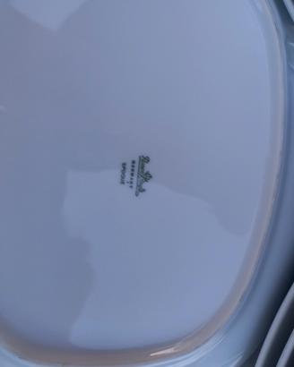 10 piatti rettangolari Rosenthal epoque cm 34x28.5