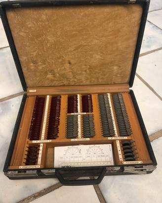 Set ottico di prova vintage Sbisa