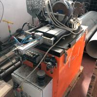 Saldatrice per sonde geotermiche