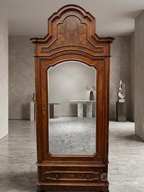 Armadio Antico Luigi Filippo in Noce – XIX Secolo