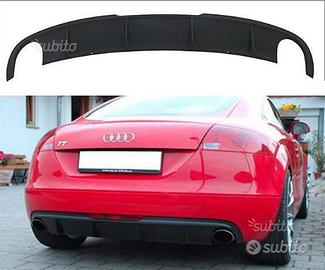 DIFFUSORE POSTERIORE RS Look AUDI TT 8J 2 scarichi