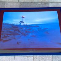Quadro cornice con poster del faro di David Sulsy