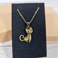 Collana "Bronze Feline" - Eleganza Senza Tempo

