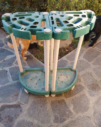 porta attrezzi per giardino 